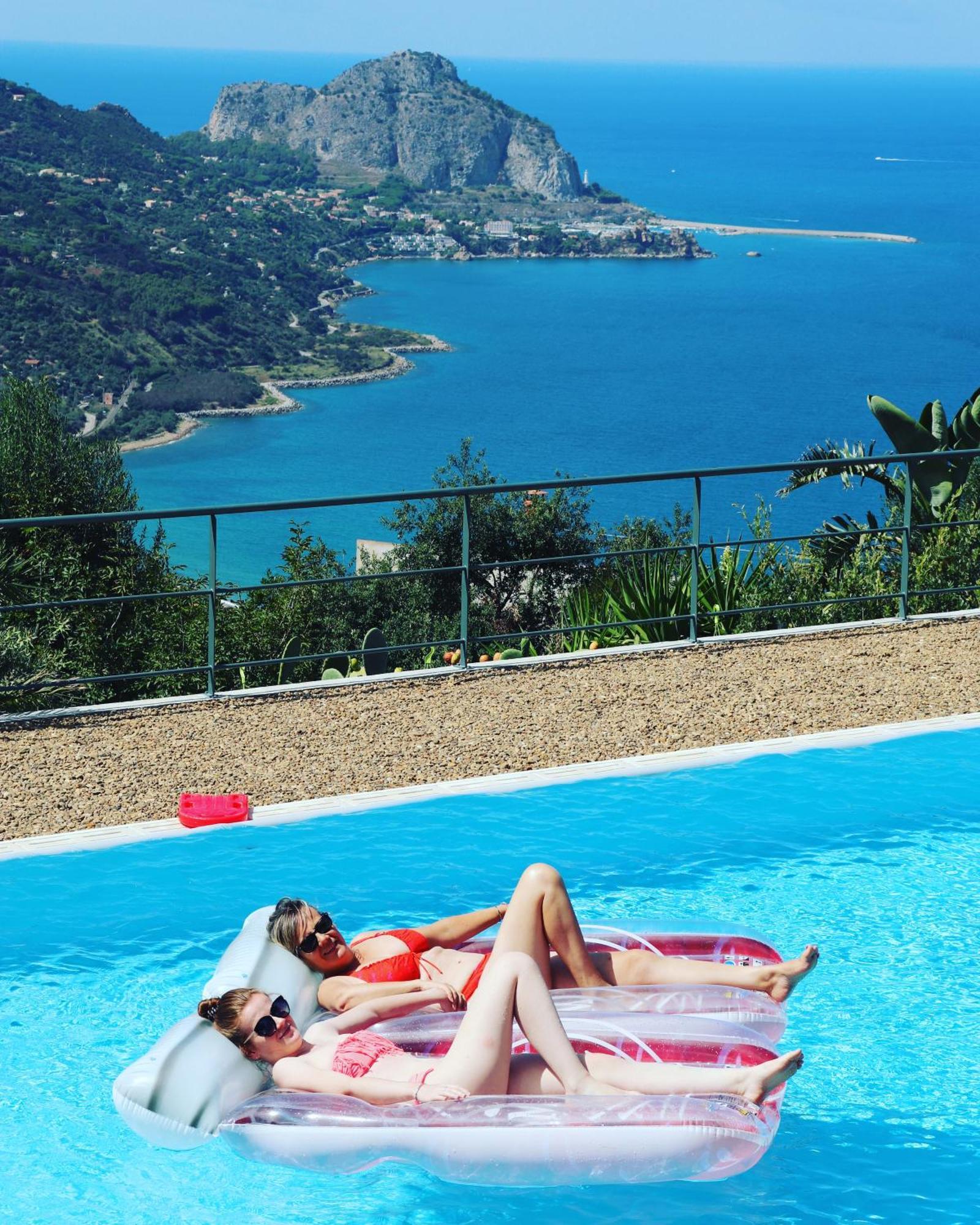 Cefalu Nest Pool House Terrace Sea View Экстерьер фото